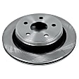 2017 Ram 1500 Tradesman 6 Cyl 3.6L - Brake Disc, Plain Surface, Vented, 5 Lugs, 5.7L 8Cyl, Autospecialty By Powerstop
