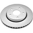 2009 Jeep Wrangler Sahara 6 Cyl 3.8L - Front Brake Disc, Geomet Coated, Plain Surface, Vented, 5 Lugs, Standard Brakes, 302mm Rotor, 3.8L 6Cyl, Evolution Geomet Coated High Carbon