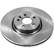 SET-P15EBR1002-2 Front Brake Disc, Natural Finish, Plain Surface, Vented, 5 Lugs, Autospecialty By Powerstop