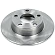 SET-P15EBR1009-2 Rear Brake Disc, Natural Finish, Plain Surface, Vented, 5 Lugs, Autospecialty By Powerstop