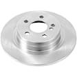 SET-P15EBR1047-2 Rear Brake Disc, Natural Finish, Plain Surface, Vented, 5 Lugs, Autospecialty By Powerstop
