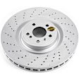 SET-P15EBR1461EVC-2 Front Brake Disc, Plain Surface, Vented, 5 Lugs, 375.92 mm,, Evolution Geomet Coated High Carbon