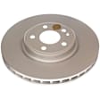 SET-P15EBR1487EVC-2 Front Brake Disc, Plain Surface, Vented, 5 Lugs,, Evolution Geomet Coated High Carbon