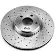 2021 Mercedes Benz C300 - Front Brake Disc, Cross-Drilled, Vented, 5 Lugs, 342.9 mm, 342mm Front Rotors, 2.0L 4Cyl, Autospecialty By Powerstop