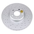 SET-P15EBR1606EVC-2 Front Brake Disc, Plain Surface, Vented, 5 Lugs, 342.9 mm, Evolution Geomet Coated High Carbon