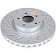 SET-P15EBR1627EVC-2 Front Brake Disc, Plain Surface, Vented, 5 Lugs, 322.58 mm, Evolution Geomet Coated High Carbon