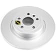 SET-P15EBR1654EVC-2 Rear Brake Disc, Plain Surface, Solid, 5 Lugs, 2.0L, 4Cyl, Evolution Geomet Coated High Carbon