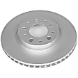 SET-P15EBR458EVC-2 Front Brake Disc, Plain Surface, Vented, 5 Lugs Evolution Geomet Coated High Carbon