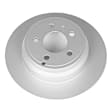 2000 Volvo S70 - Brake Disc, Plain Surface, Solid, 5 Lugs, FWD, 2.3L 5Cyl, Evolution Geomet Coated High Carbon