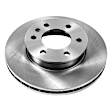 2022 Mercedes Benz Sprinter 2500 - Front Brake Disc, Natural Finish, Plain Surface, Vented, 6 Lugs, RWD, 2.1L 4Cyl, Autospecialty By Powerstop