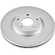 SET-P15JBR1112EVC-2 Front Brake Disc, Plain Surface, Vented, 5 Lugs,, Evolution Geomet Coated High Carbon