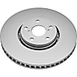SET-P15JBR1149EVC Front Brake Disc, Geomet Coated, Plain Surface, Vented, 5 Lugs, Evolution Geomet Coated High Carbon