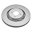 2018 Lexus LX570 - Brake Disc, Plain Surface, Vented, 5 Lugs, 5.7L 8Cyl, Evolution Geomet Coated High Carbon