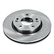 SET-P15JBR1325-2 Front Brake Disc, Natural Finish, Plain Surface, Vented, 5 Lugs, 2.0L, 4Cyl, Autospecialty By Powerstop
