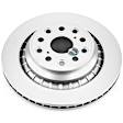 SET-P15JBR1353EVC Rear Brake Disc, Geomet Coated, Plain Surface, Vented, 5 Lugs, Evolution Geomet Coated High Carbon