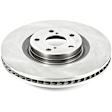 SET-P15JBR1393 Front Brake Disc, Natural Finish, Plain Surface, Vented, 5 Lugs, Autospecialty By Powerstop