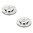 2014 Kia Forte - Brake Disc, Plain Surface, Vented, 5 Lugs, 1.8L 4Cyl, Autospecialty By Powerstop