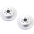 SET-P15JBR1570EVC-2 Rear Brake Disc, Geomet Coated, Plain Surface, Vented, 5 Lugs, 309.88 mm, Evolution Geomet Coated High Carbon
