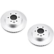 2022 Nissan Titan XD - Front Brake Disc, Plain Surface, Vented, 5 Lugs, 360.68 mm, 5.6L 8Cyl, Evolution Geomet Coated High Carbon