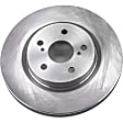 2021 Toyota RAV4 - Front Brake Disc, Plain Surface, Vented, 5 Lugs, 304.8 mm, 2.5L 4Cyl, Autospecialty By Powerstop