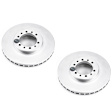 SET-P15JBR723EVC-2 Front Brake Disc, Plain Surface, Vented, 5 Lugs, 276.86 mm, Evolution Geomet Coated High Carbon