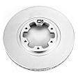 2002 Nissan Pathfinder SE 6 Cyl 3.5L - Front Brake Disc, Geomet Coated, Plain Surface, Vented, 6 Lugs, 3.5L 6Cyl, Evolution Geomet Coated High Carbon