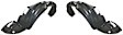 1998 Pontiac Grand Prix - Front, Driver and Passenger Side Fender Liner