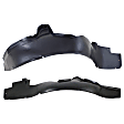 Front, Driver and Passenger Side, Fender Liner