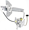 Sedan Front and Rear, Driver and Passenger Side Power Window Regulator, With Motor