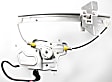 Sedan Front and Rear, Driver and Passenger Side Power Window Regulator, With Motor
