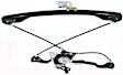 1999-2005 Pontiac Grand Am - Sedan Front, Driver and Passenger Side Power Window Regulator, With Motor