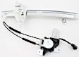 2001 Pontiac Grand Prix - Sedan Front And Rear, Driver Side Power Window Regulator, With Motor
