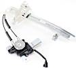 2001 Pontiac Grand Prix - Sedan Front And Rear, Driver Side Power Window Regulator, With Motor