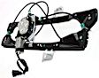 1999-2005 Pontiac Grand Am - Coupe Front, Driver and Passenger Side Power Window Regulator, With Motor