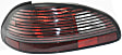 Driver and Passenger Side Halogen Tail Light, Without bulb(s), OE Replacement