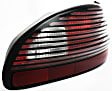 Driver and Passenger Side Halogen Tail Light, Without bulb(s), OE Replacement