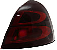 Driver and Passenger Side Halogen Tail Light, With bulb(s), OE Replacement