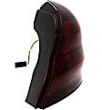 Driver and Passenger Side Halogen Tail Light, With bulb(s), OE Replacement