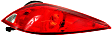 Driver and Passenger Side Halogen Tail Light, With bulb(s), OE Replacement, Coupe