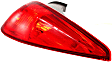 Driver and Passenger Side Halogen Tail Light, With bulb(s), OE Replacement, Coupe