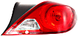 Driver and Passenger Side Halogen Tail Light, With bulb(s), OE Replacement, Coupe