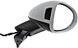 Driver and Passenger Side Mirror, Power Adjust, Heated, Power Folding, Paintable, In-housing Signal Light, No Memory, No Puddle Light, No Auto-Dimming, With Blind Spot Light in Housing