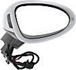 Driver and Passenger Side Mirrors, Power, Power Folding, Heated, Paintable, In-housing Signal Light, No Memory, With Puddle Light, No Auto-Dimming, With Blind Spot Light in Housing