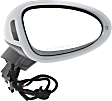 Driver and Passenger Side Mirrors, Power, Power Folding, Heated, Paintable, In-housing Signal Light, No Memory, With Puddle Light, No Auto-Dimming, With Blind Spot Light in Housing