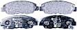 SET-PGD355016511 Front and Rear Semi-metallic Brake Pad Set
