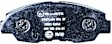 SET-PGD355016511 Front and Rear Semi-metallic Brake Pad Set