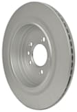 SET-PGD355118782-2 Rear Brake Disc, Plain Surface, Vented, 7 Lugs