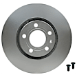 SET-PGD355121972-D Front and Rear Brake Disc, Plain Surface