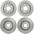 SET-PGD355121982-B Front and Rear Brake Disc, Plain Surface, Vented, 4.2L, 8Cyl