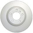 SET-PGD355121992-2 Front Brake Disc, Plain Surface, Vented, 6 Lugs
